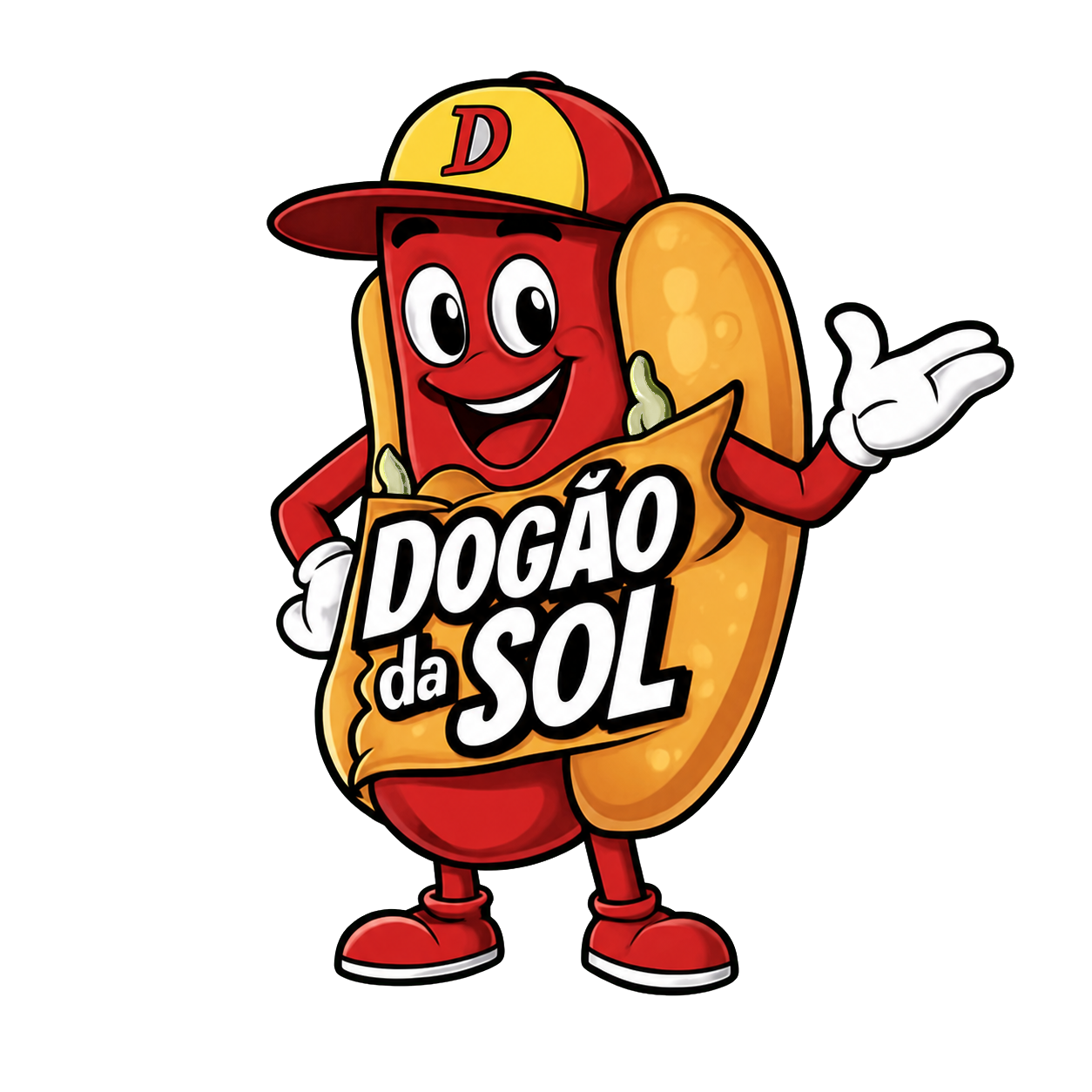 Mascote Dogão da Sol